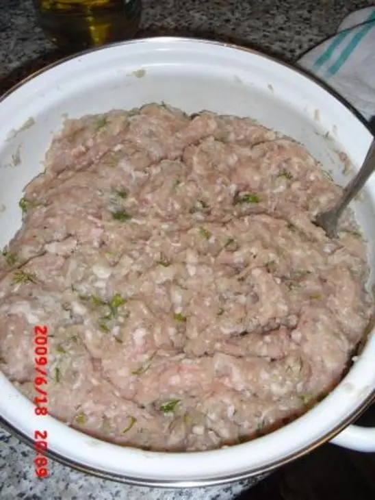 Пельмени куриные: шаг 2
