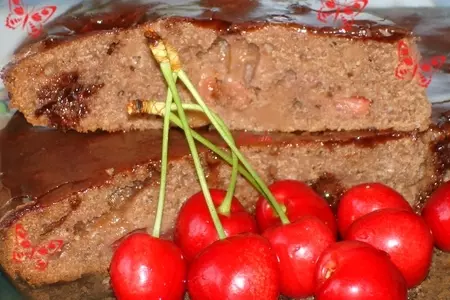 Медовый пирог с черешней: шаг 2