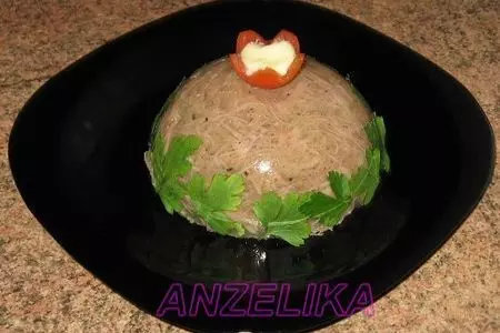 Холодец из шеек индейки, бюджетный: шаг 1