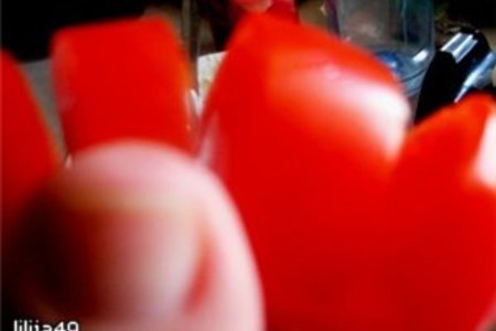 Закусочные помидоры "полосатики": шаг 2