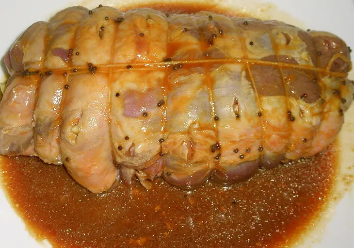 Roast lamb с печеной картошкой: шаг 2