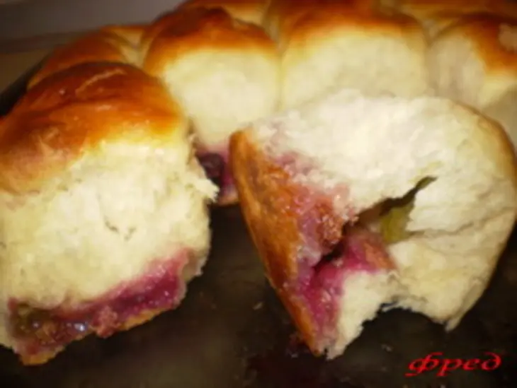 Фруктовые булочки с ароматом мелиссы: шаг 6