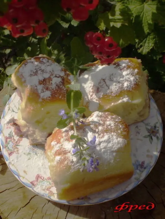 Фруктовые булочки с ароматом мелиссы: шаг 8
