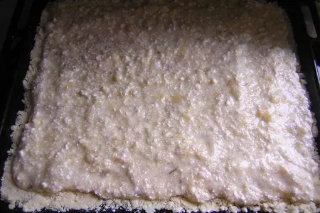 Пирог с творогом и бананами: шаг 3