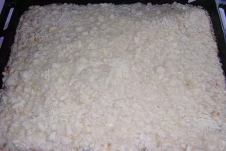 Пирог с творогом и бананами: шаг 5
