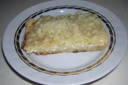 Пирог с творогом и бананами: шаг 6