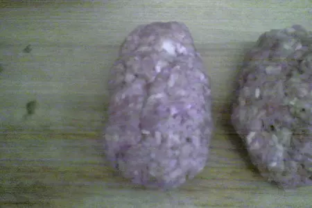 Зразы с зелёным луком и яйцом: шаг 4
