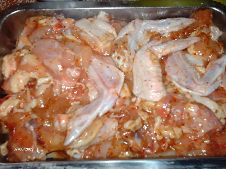 Курочка с овощами: шаг 1