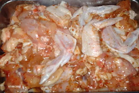 Курочка с овощами: шаг 1