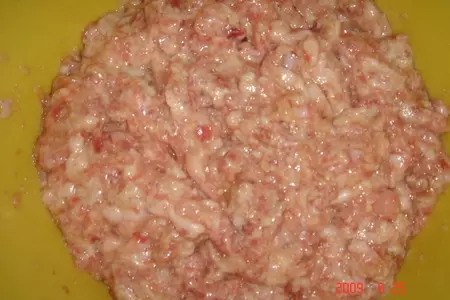 Котлетки с начинкой из шпината: шаг 3