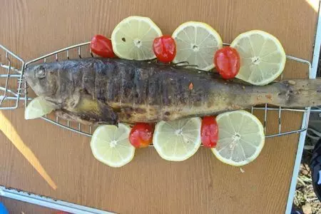 Окунь на углях: шаг 9