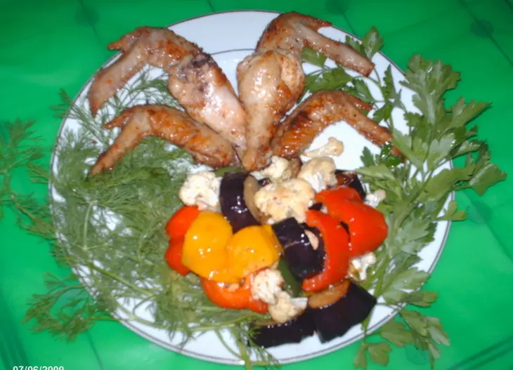 Курочка с овощами: шаг 4