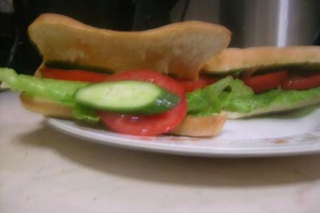 Панини-итальянские булочки для сандвичей: шаг 1