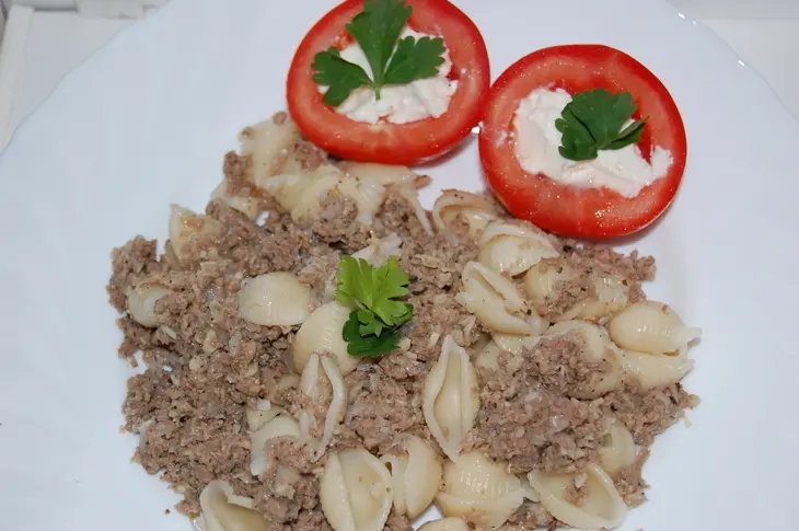 Ракушки по флотски: шаг 1