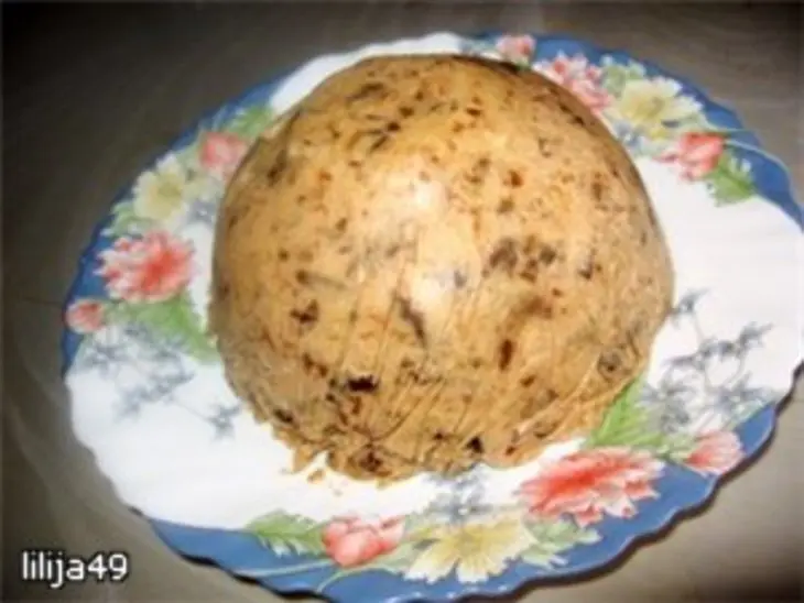 Десерт из чернослива с орехами: шаг 2