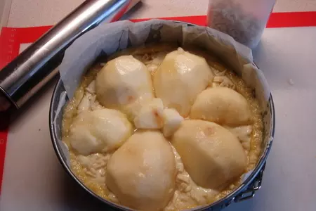 Грушевый пирог с заварным кремом.: шаг 1