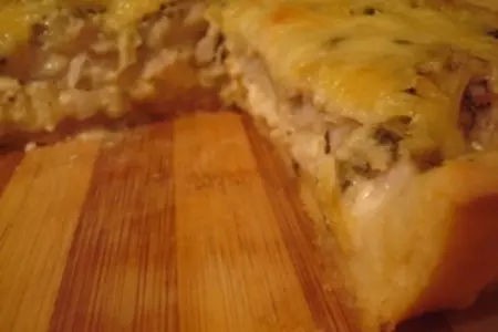 Рыбный открытый пирог: шаг 4