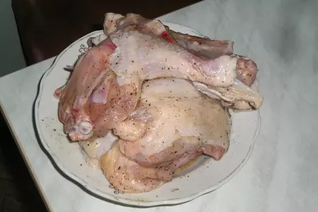 Курица в банке: шаг 2
