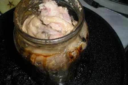 Курица в банке: шаг 4
