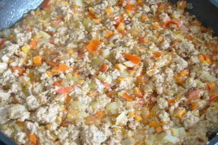Лапша "вкусняшка" ( с фаршем): шаг 2