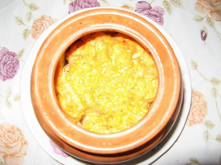Курица в горшочках: шаг 3