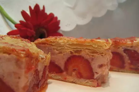 Пирожное клубничное: шаг 9