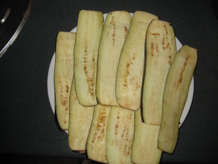 Синенькие с начинкой: шаг 1