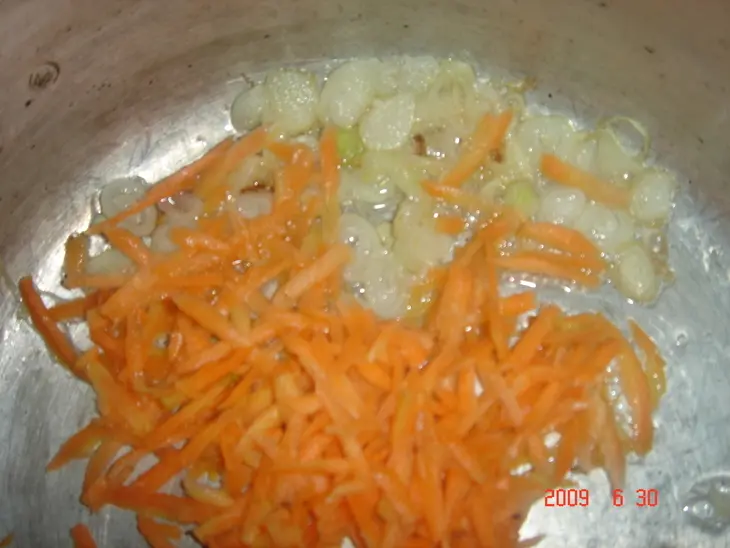 Тушеная стручковая фасоль (шпарагивка): шаг 3