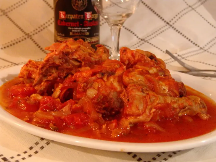 Курица качатори (по-охотничьи): шаг 1