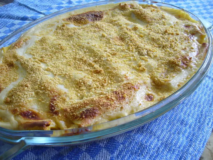 Домашние каннеллони с грибами и фаршем: шаг 8