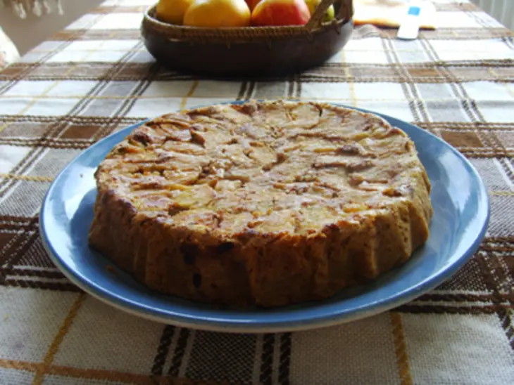 Пирог с яблоками и карамелью (сладкиш с ябълки и карамел): шаг 4