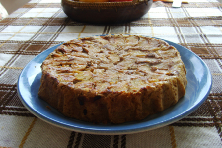 Пирог с яблоками и карамелью (сладкиш с ябълки и карамел): шаг 4