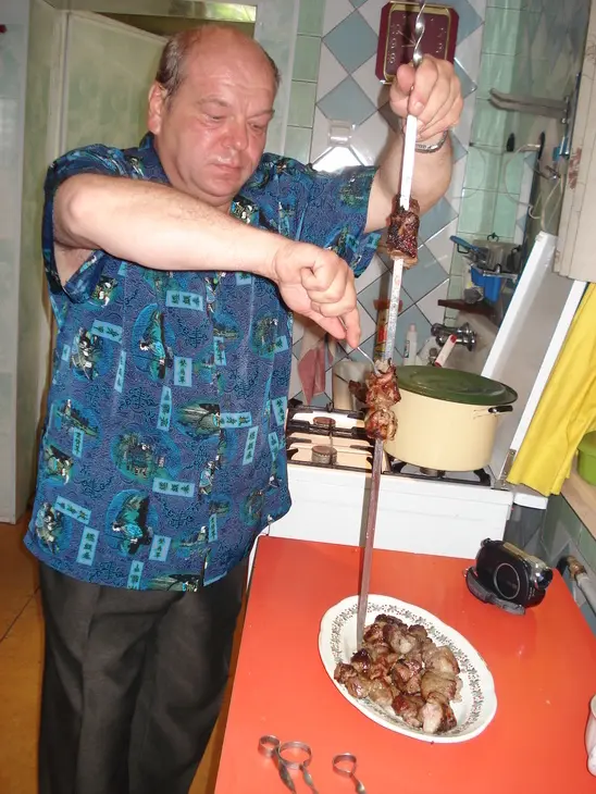 Нежный шашлык от эдуарда: шаг 8