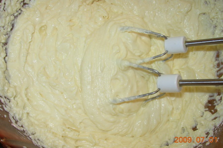 Творожный пирог "полосатик": шаг 2