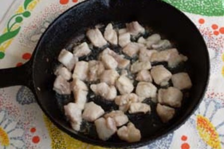 Картофельные гнёзда с рыбой: шаг 3