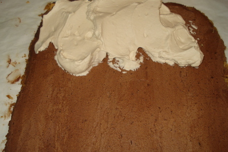 Кофейно-ореховые пирожные с трюфельной прослойкой: шаг 3