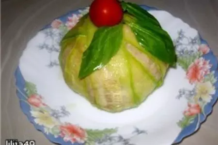 Шарлотка с кабачками и курицей: шаг 8