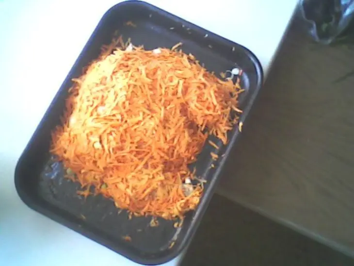 Курочка под шубкой: шаг 1