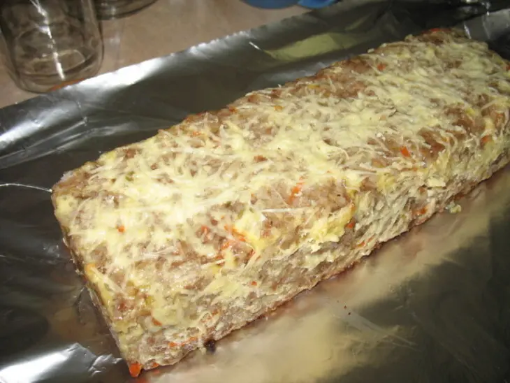 Мясная запеканка "голубец ленивый": шаг 4