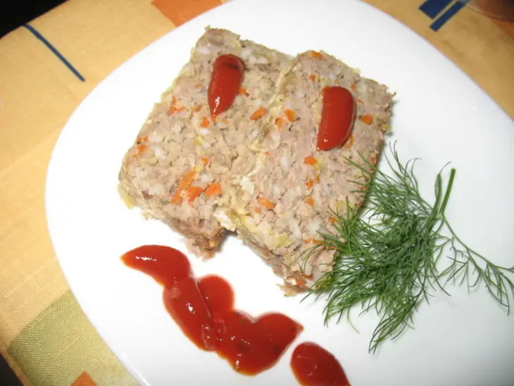 Мясная запеканка "голубец ленивый": шаг 7