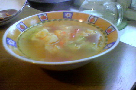 Летний овощной суп: шаг 5