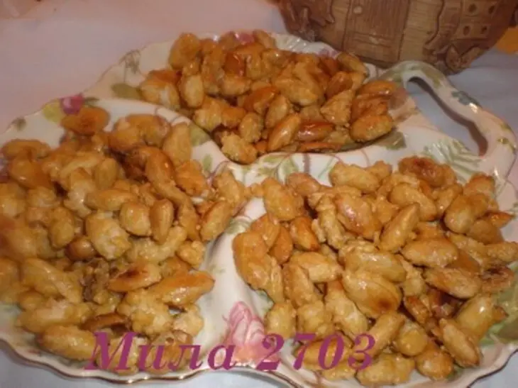 Миндаль в сахаре (простой вкусный десерт): шаг 6