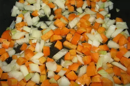 Баклажанчики с овощами: шаг 2