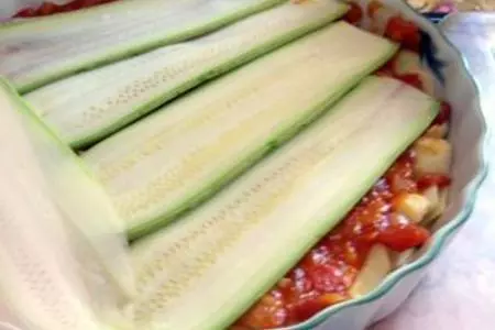 Аппетитная овощная мусака под сырной корочкой: шаг 3