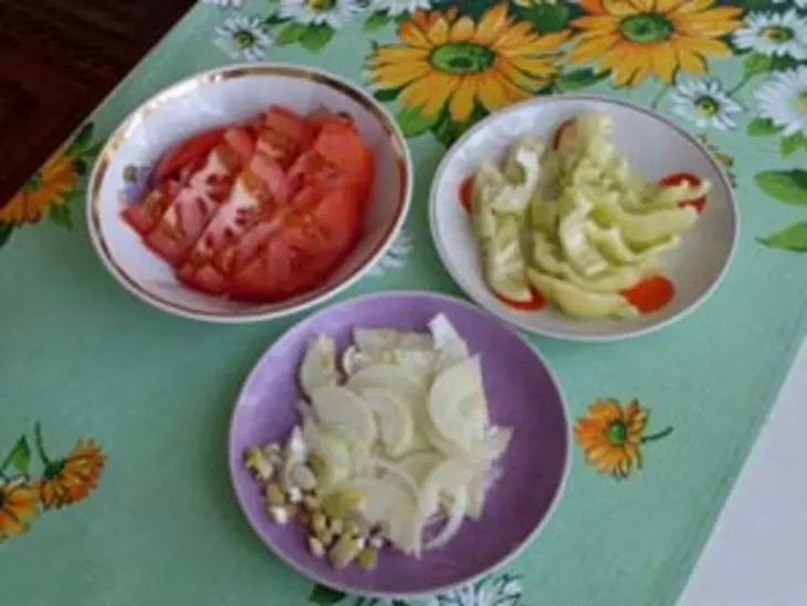 Запеканка с кабачками, баклажанами и мясом: шаг 2