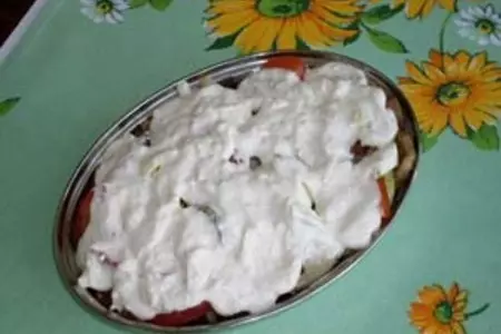 Запеканка с кабачками, баклажанами и мясом: шаг 5