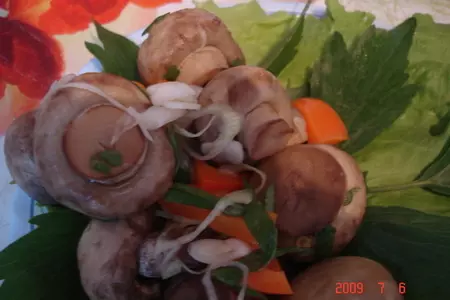 Шампиньоны маринованные: шаг 6