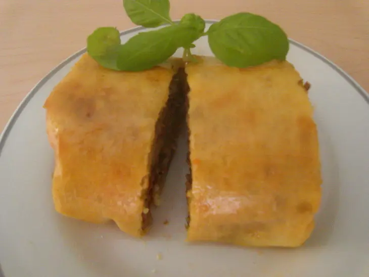 Картофельный рулет с начинкой: шаг 9