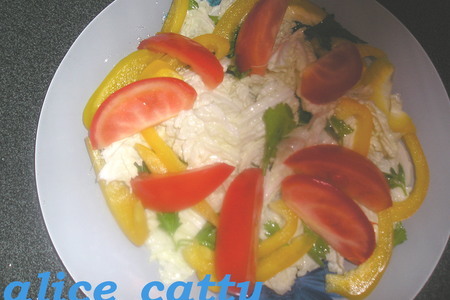 Салат из салата с сардинами вместо тунца )): шаг 2