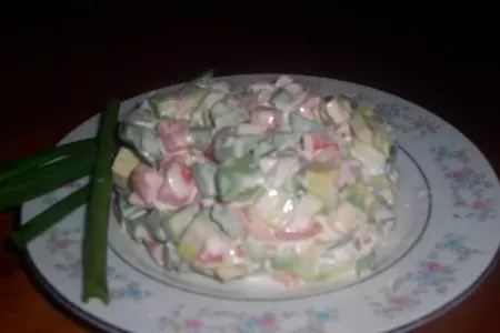 Салат с авокадо и курицей: шаг 1